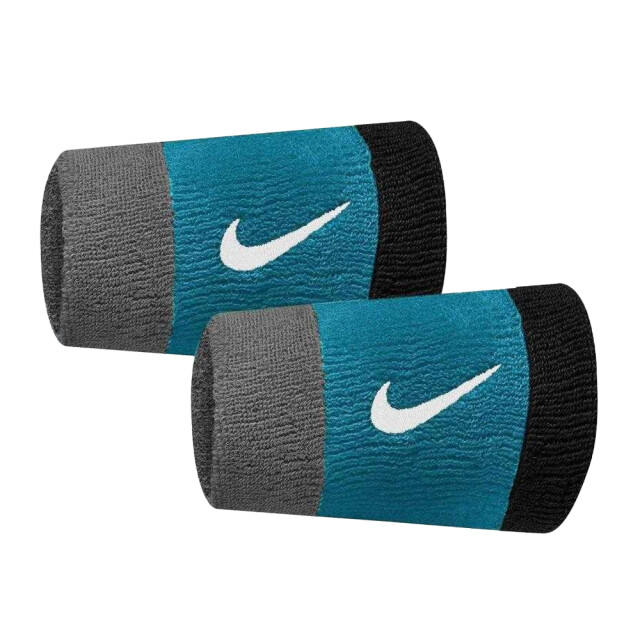 Nike Swoosh polsband (set van 2) UTPP575_blackbluegrey large