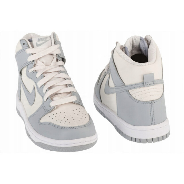 Nike Dames dunk leather high cut trainers UTPP5710_white large