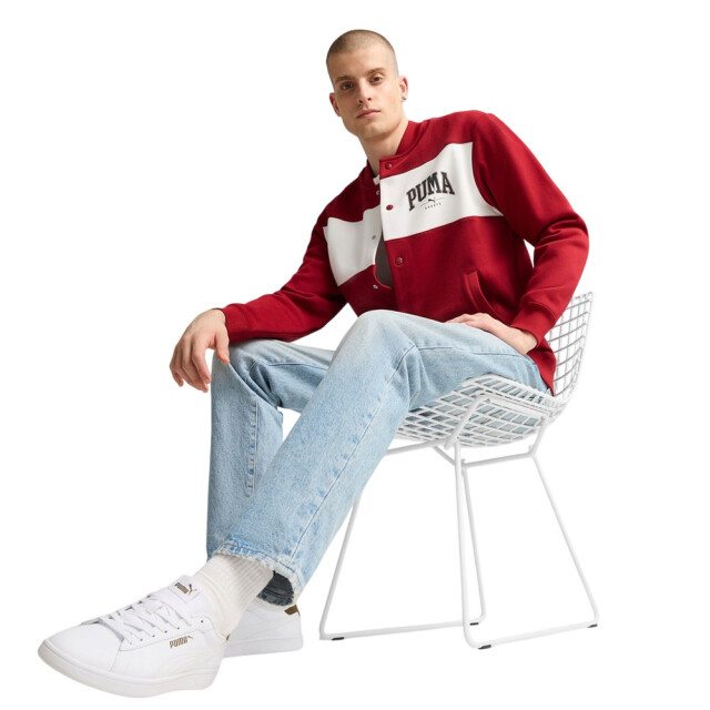 Puma Heren squad bomber jacket UTPP5711_red large