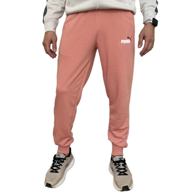 Puma Heren ess+ logo joggingbroek UTPP5580_orange large