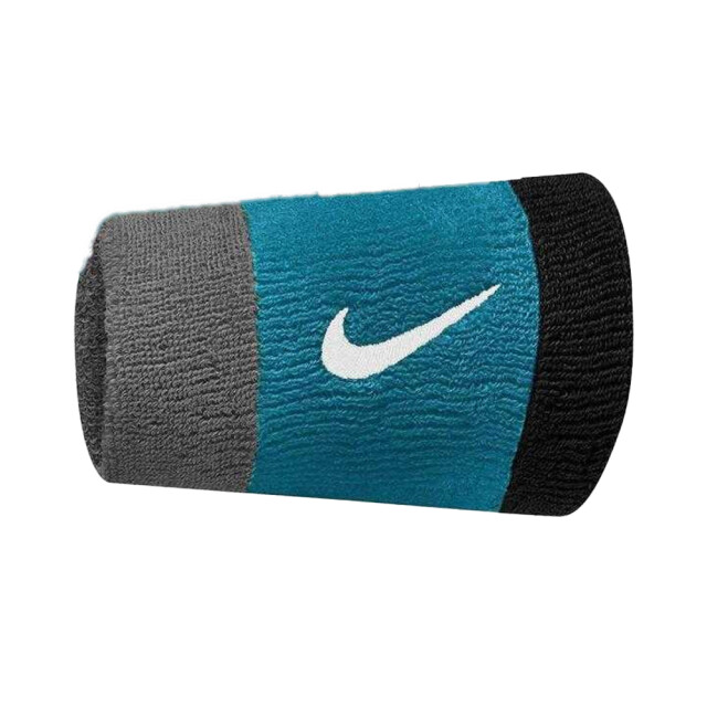 Nike Swoosh polsband (set van 2) UTPP575_blackbluegrey large