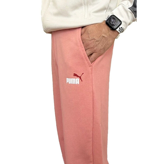 Puma Heren ess+ logo joggingbroek UTPP5580_orange large