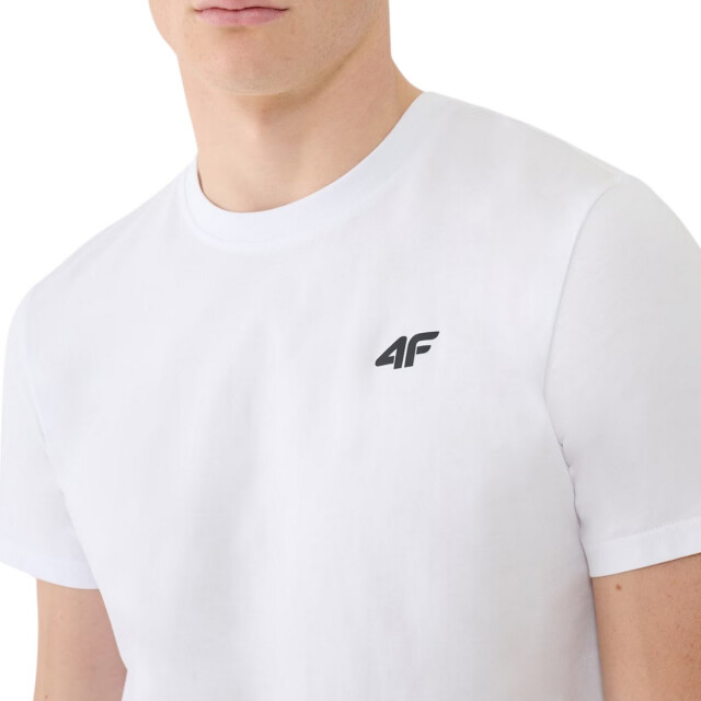 4F Heren wmm00ttshm2256 t-shirt UTPP5549_white large