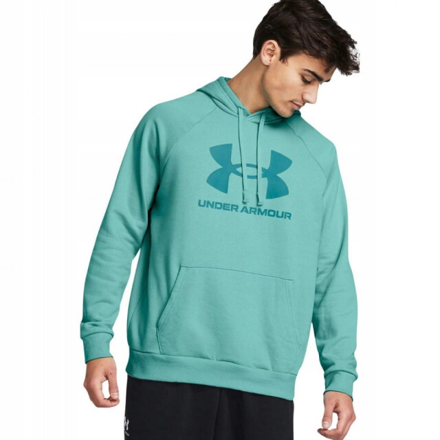 Under Armour Heren rival logo fleece hoodie UTPP5393_blue large