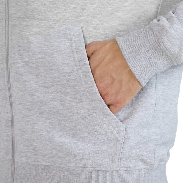 4F Heren wmm00tswsm1768 hoodie met volledige rits UTPP5405_grey large