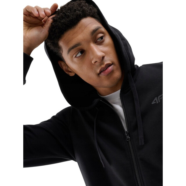 4F Heren wmm00tswsm1768 hoodie met volledige rits UTPP5405_black large