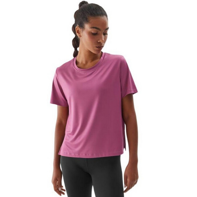 4F Dames quick dry oversized training t-shirt UTPP5494_pink large