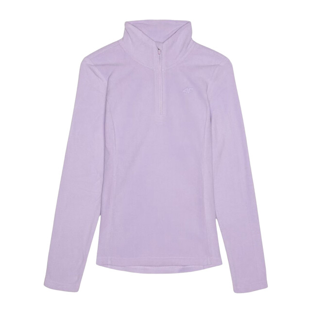 4F Dames waw24uflef048 fleece thermisch sweatshirt UTPP5573_violet large