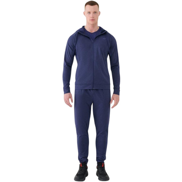 4F Heren wss25tfswm512 hoodie met volledige rits UTPP5413_navyblue large