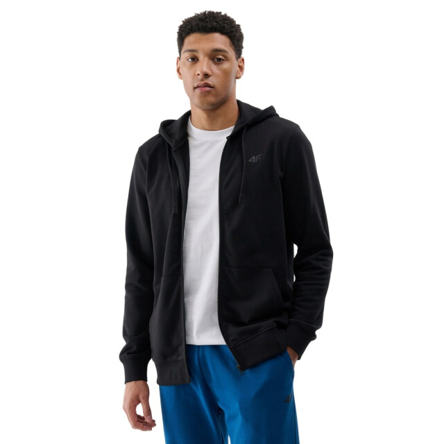 4F Heren wmm00tswsm1768 hoodie met volledige rits UTPP5405_black large