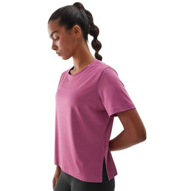 4F Dames quick dry oversized training t-shirt UTPP5494_pink large