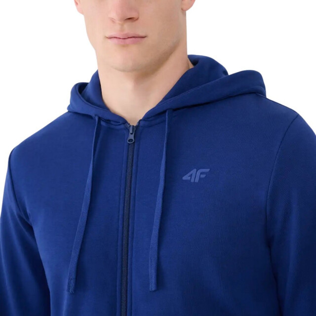 4F Heren wmm00tswsm1768 hoodie met volledige rits UTPP5405_navyblue large