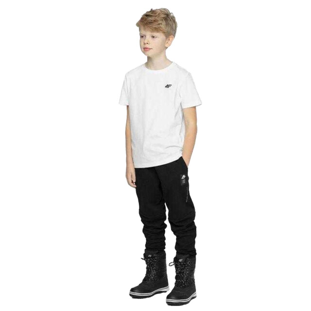 4F Effen t-shirt voor kinderen (verpakking van 3) UTPP5284_white large
