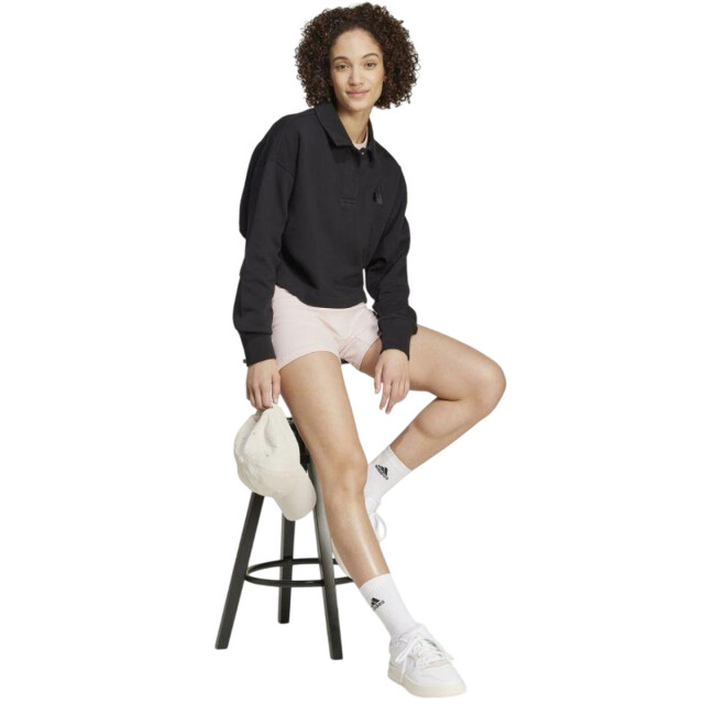 Adidas Dames alle szn french terry polo sweatshirt UTPP5446_black large