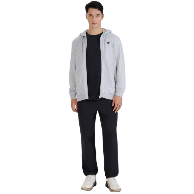 4F Heren wmm00tswsm1768 hoodie met volledige rits UTPP5405_grey large
