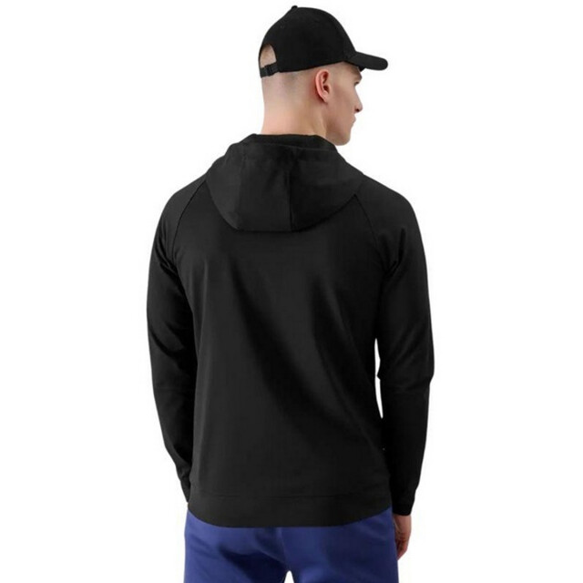 4F Heren wss25tfswm512 hoodie met volledige rits UTPP5413_black large