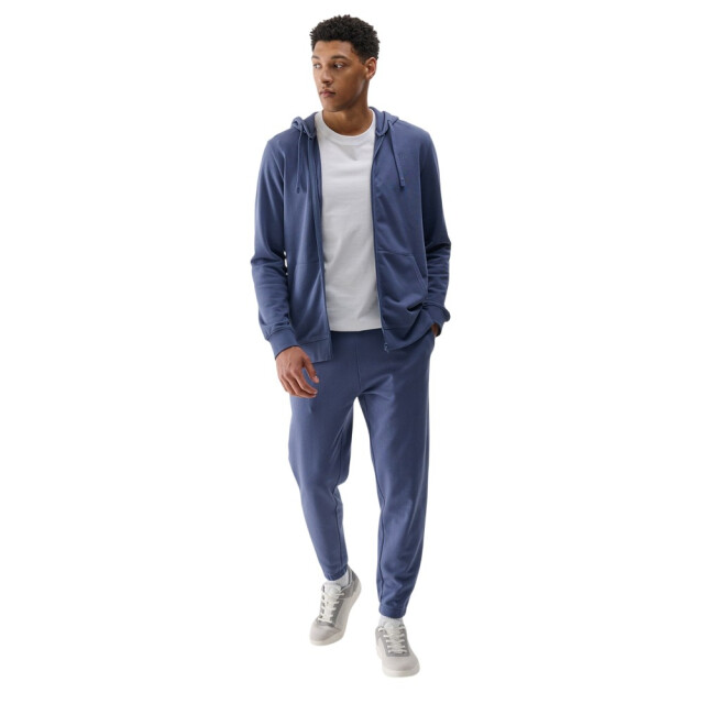 4F Heren wmm00tswsm1768 hoodie met volledige rits UTPP5405_blue large