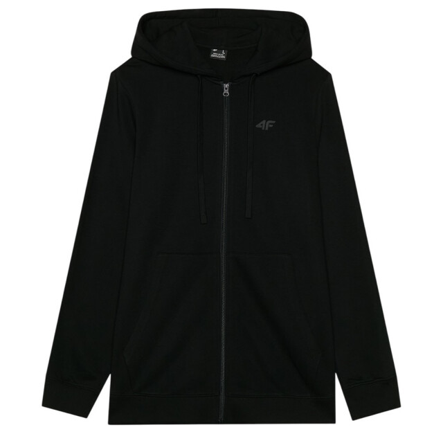 4F Heren wmm00tswsm1768 hoodie met volledige rits UTPP5405_black large