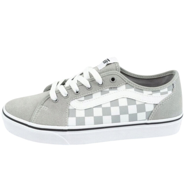 Vans Heren filemore decon suede trainers UTPP5380_greysilver large