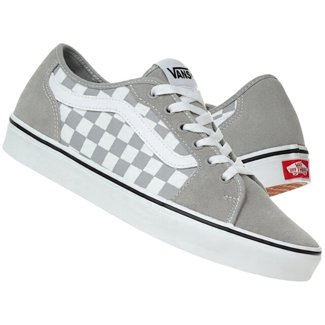 Vans Heren filemore decon suede trainers UTPP5380_greysilver large