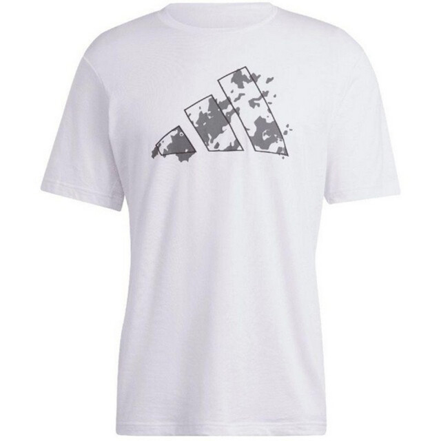 Adidas Heren train essentials seizoensgebonden grafisch t-shirt UTPP5486_white large