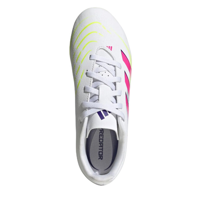 Adidas Predator club stevige grond voetbalschoenen voor kinderen/kinderen UTPP5104_whitepink large