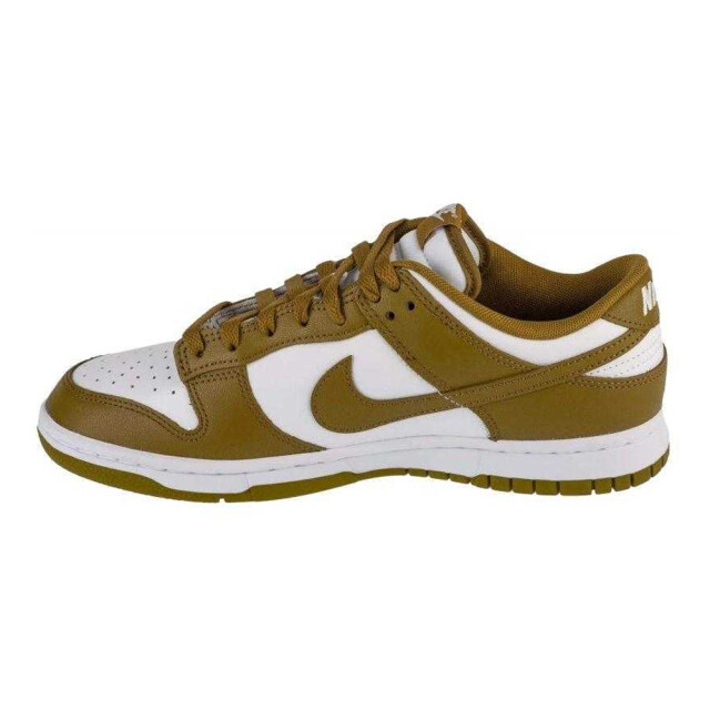 Nike Heren dunk retro leather lage sportschoenen UTPP5219_whitegreen large