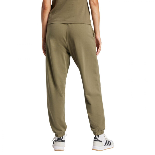 Adidas Dames essentials french terry joggingbroek met klein logo en manchet UTPP5206_green large