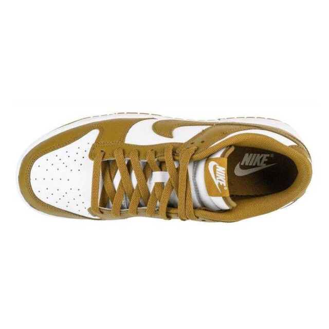 Nike Heren dunk retro leather lage sportschoenen UTPP5219_whitegreen large