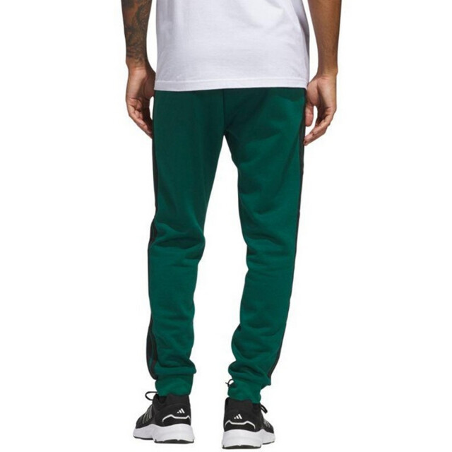 Adidas Heren essentials fleece 3 strepen joggingbroek UTPP5031_green large