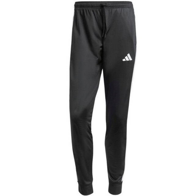 Adidas Heren tricot 3 strepen tapered leg regular joggingbroek UTPP5032_black large