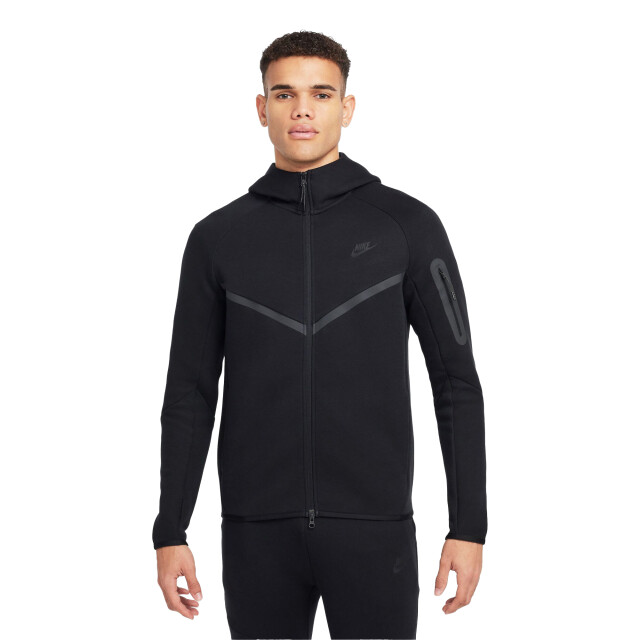 Nike Heren fleece techfit full zip hoodie UTPP5133_black large