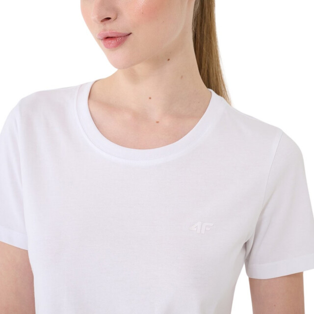4F Dames f2356 t-shirt UTPP4960_white large