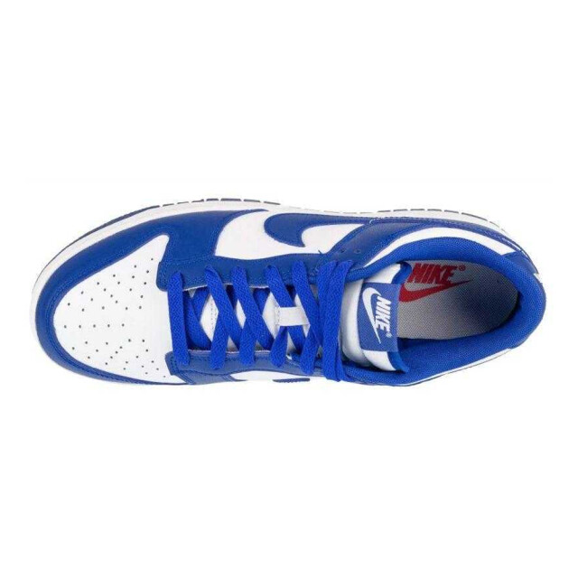 Nike Heren dunk retro leather lage sportschoenen UTPP5219_whiteblue large