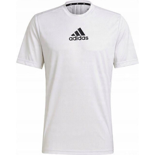 Adidas Heren designed to move 3 stripes primeblue sport t-shirt UTPP4928_white large