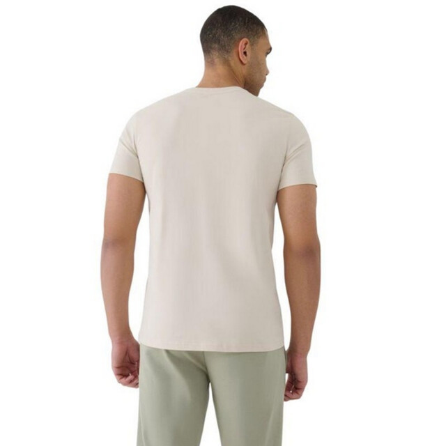 4F Herenlogo t-shirt UTPP5047_beige large