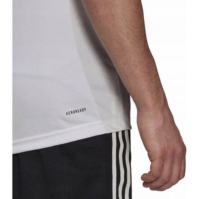 Adidas Heren designed to move 3 stripes primeblue sport t-shirt UTPP4928_white large