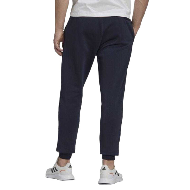 Adidas Heren essentials fleece tapered leg regular joggingbroek UTPP4875_navyblue large