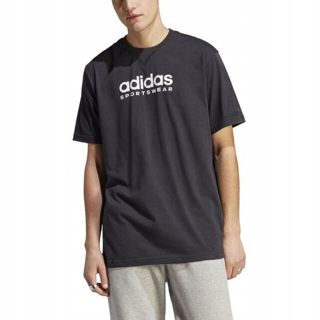 Adidas Heren alle szn grafisch t-shirt UTPP4907_black large