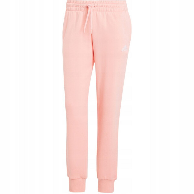 Adidas Dames french terry linear cuffed joggingbroek UTPP4933_pink large