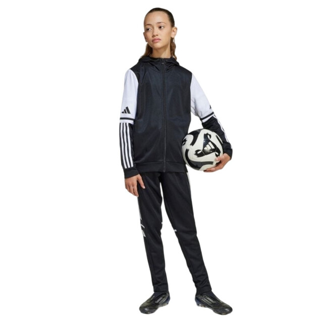 Adidas Kinder squadra 25 full zip hoodie UTPP4957_whiteblack large