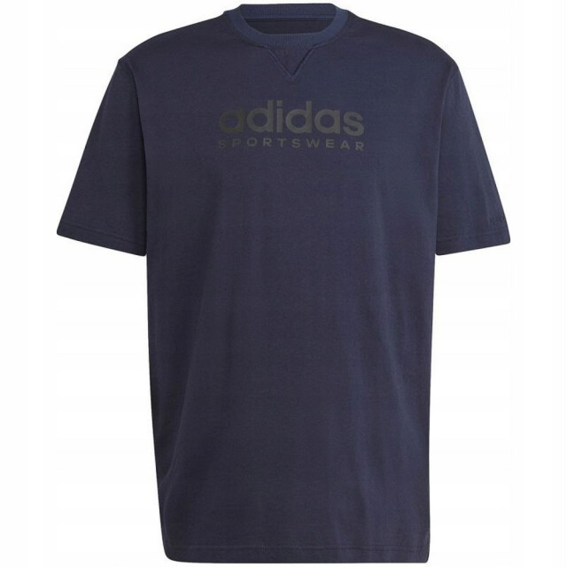 Adidas Heren alle szn grafisch t-shirt UTPP4907_navyblue large