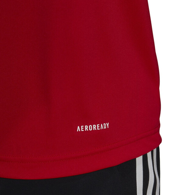 Adidas Heren designed to move 3 stripes primeblue sport t-shirt UTPP4928_red large
