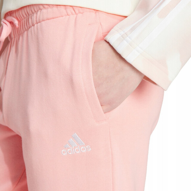 Adidas Dames french terry linear cuffed joggingbroek UTPP4933_pink large
