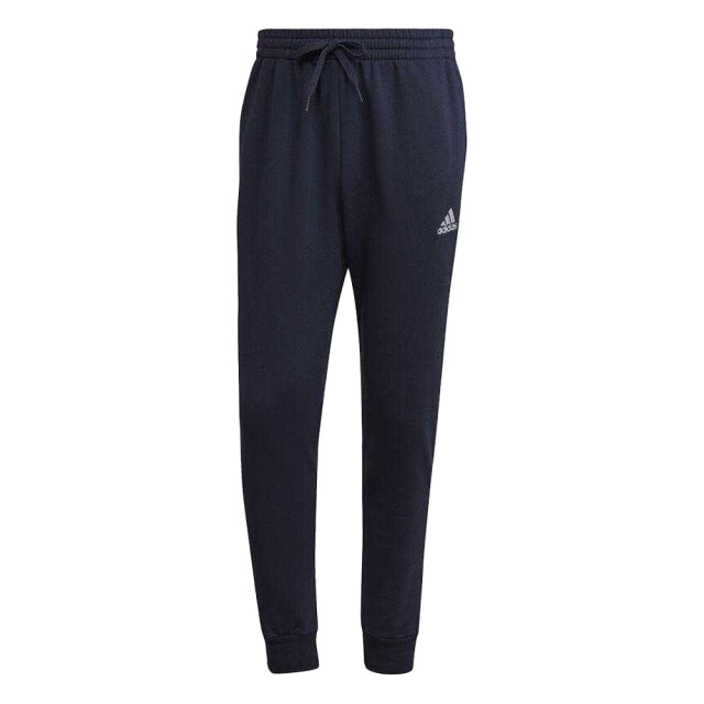 Adidas Heren essentials fleece tapered leg regular joggingbroek UTPP4875_navyblue large
