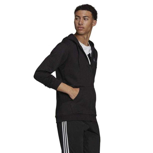 Adidas Heren french terry full zip hoodie UTPP4905_black large