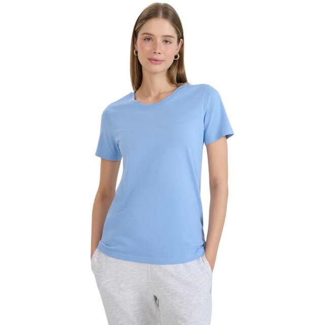 4F Dames f2356 t-shirt UTPP4960_blue large