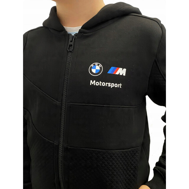 Puma Kinderen/kinderen motorsport bmw logo hoodie UTPP5504_black large