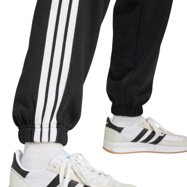 Adidas Dames essentials fleece 3 strepen loose fit joggingbroek UTPP4214_black large