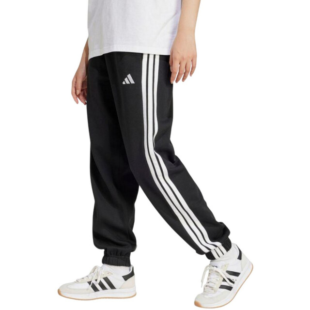 Adidas Dames essentials fleece 3 strepen loose fit joggingbroek UTPP4214_black large